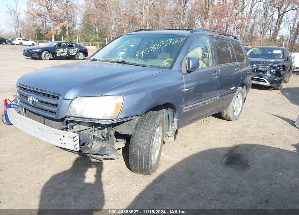 2007 TOYOTA HIGHLANDER LIMITED V6 VIN: JTEEP21A370221232