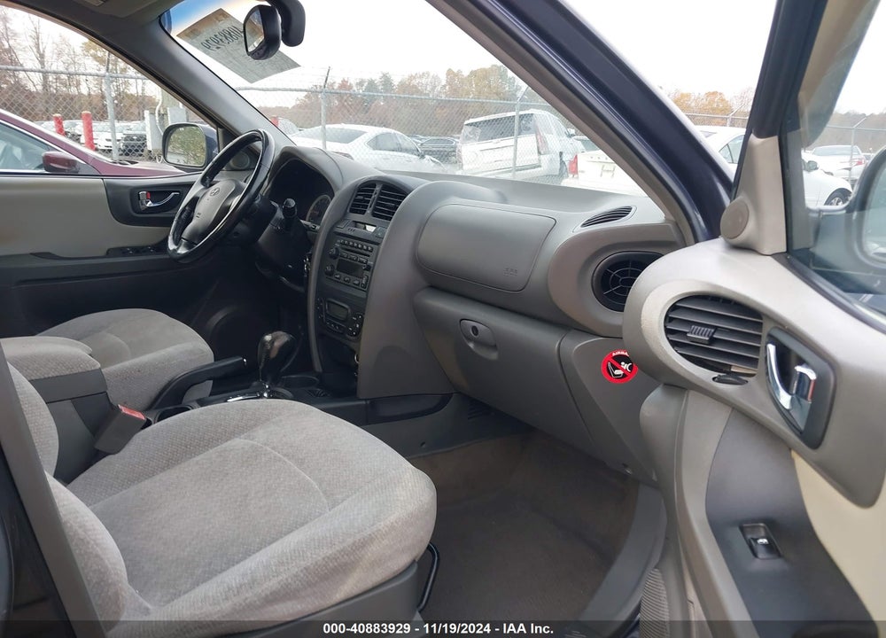 2005 HYUNDAI SANTA FE GLS VIN: KM8SC13D55U887126