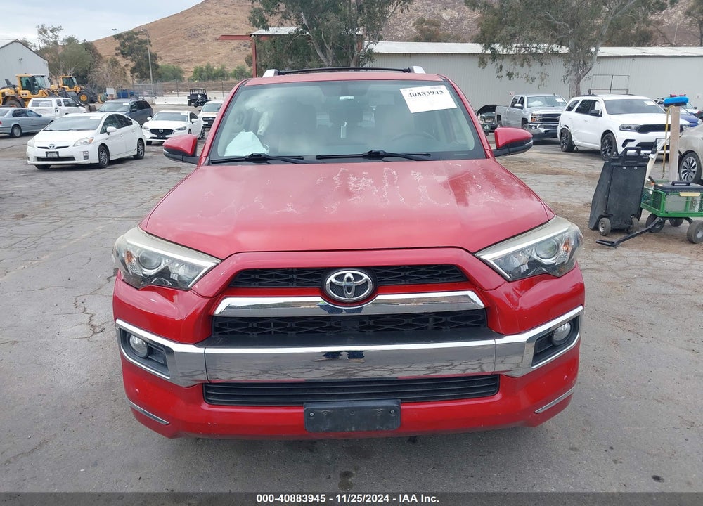 2014 TOYOTA 4RUNNER LIMITED VIN: JTEBU5JR8E5171477