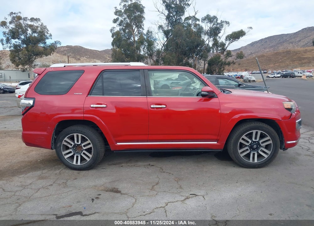 2014 TOYOTA 4RUNNER LIMITED VIN: JTEBU5JR8E5171477