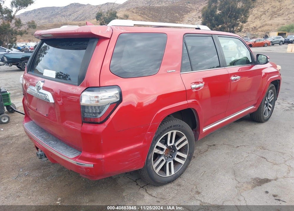 2014 TOYOTA 4RUNNER LIMITED VIN: JTEBU5JR8E5171477
