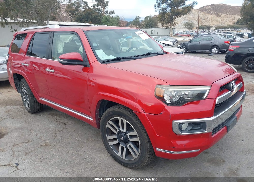 2014 TOYOTA 4RUNNER LIMITED VIN: JTEBU5JR8E5171477