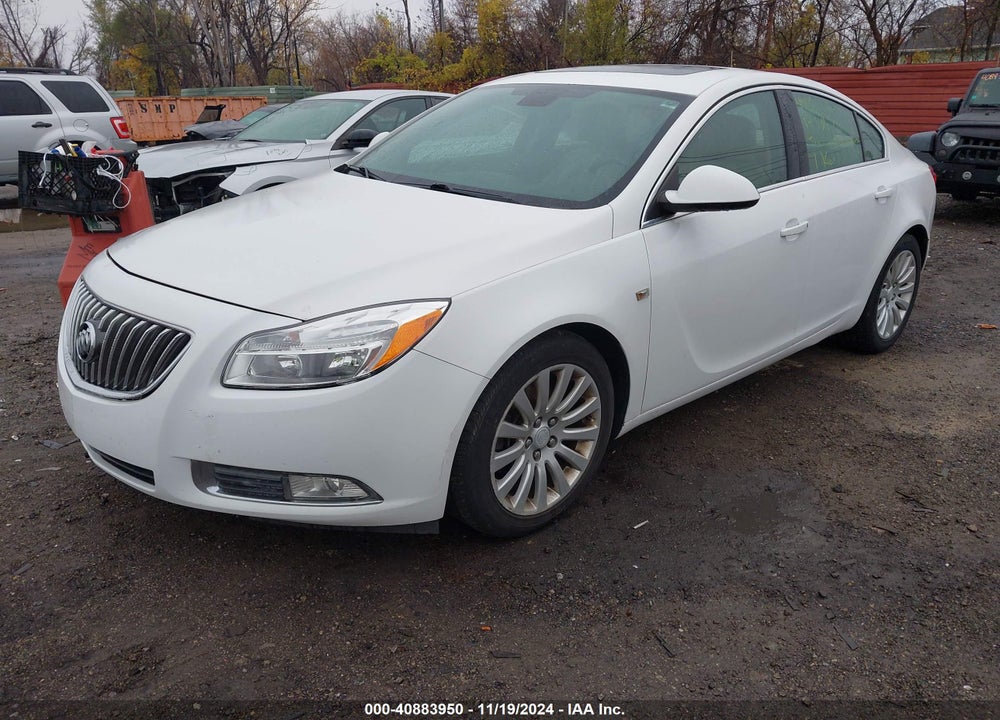 2011 BUICK REGAL CXL TURBO RUSSELSHEIM VIN: W04GW5EVXB1143365