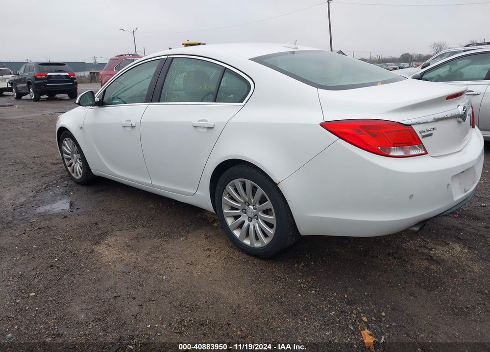 2011 BUICK REGAL CXL TURBO RUSSELSHEIM VIN: W04GW5EVXB1143365