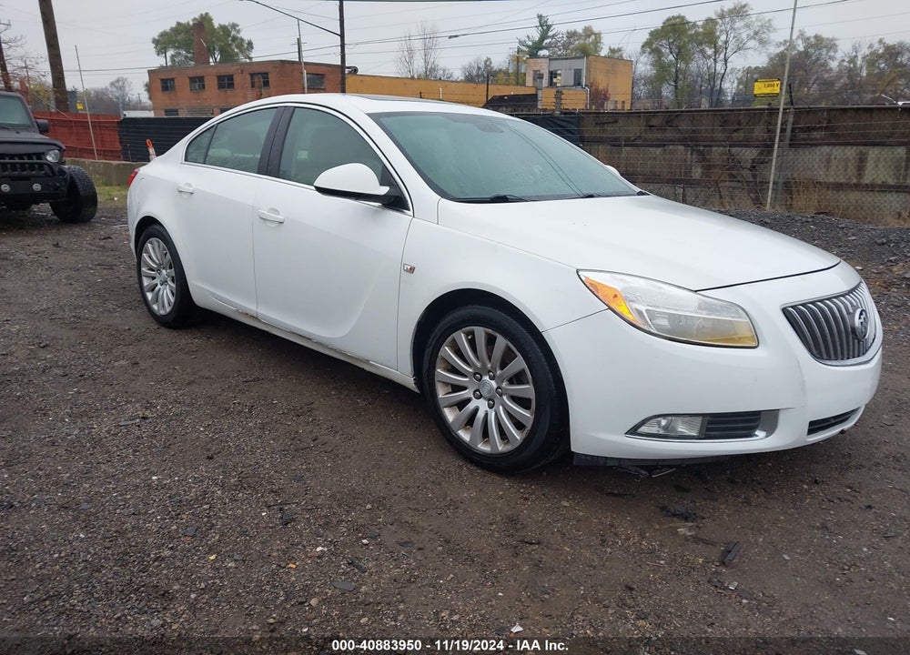 2011 BUICK REGAL CXL TURBO RUSSELSHEIM VIN: W04GW5EVXB1143365