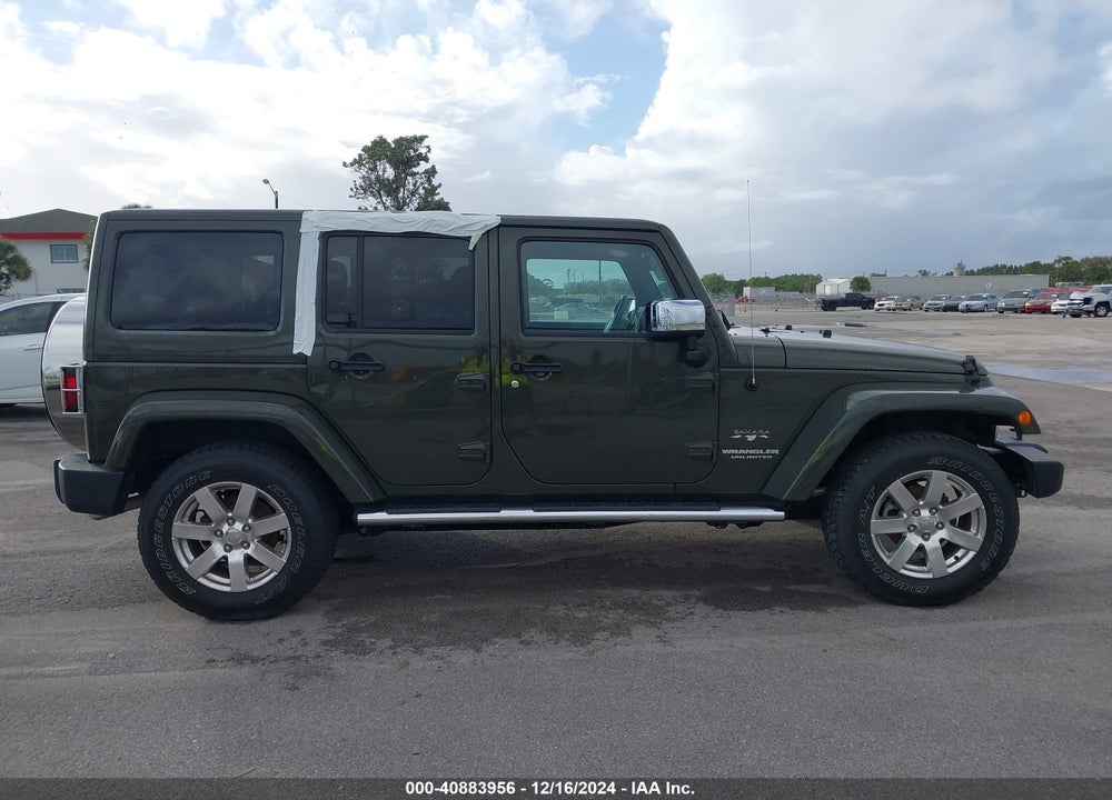 2016 JEEP WRANGLER UNLIMITED SAHARA VIN: 1C4BJWEGXGL154836
