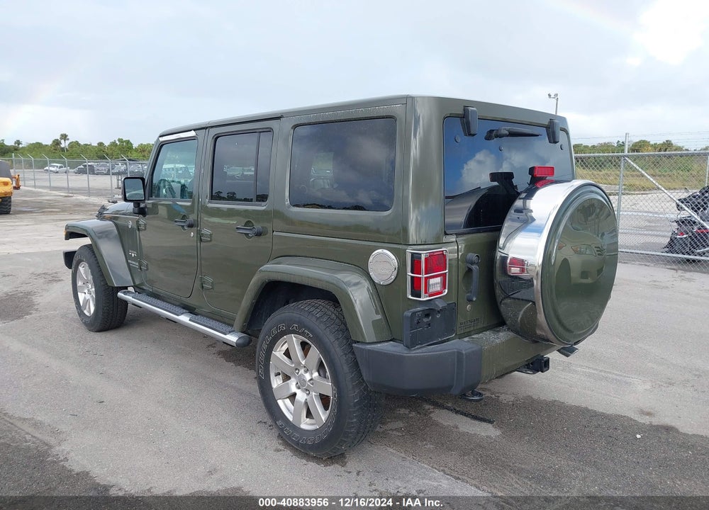 2016 JEEP WRANGLER UNLIMITED SAHARA VIN: 1C4BJWEGXGL154836