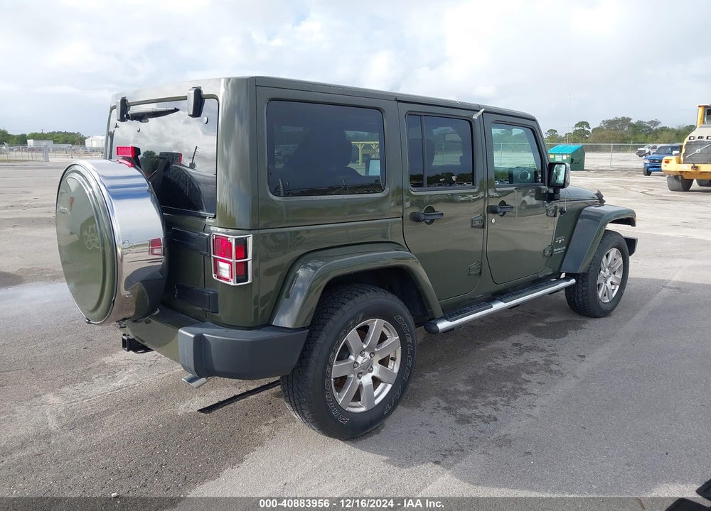 2016 JEEP WRANGLER UNLIMITED SAHARA VIN: 1C4BJWEGXGL154836