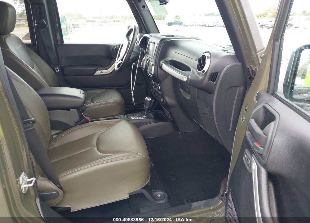 2016 JEEP WRANGLER UNLIMITED SAHARA VIN: 1C4BJWEGXGL154836