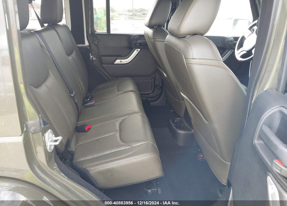 2016 JEEP WRANGLER UNLIMITED SAHARA VIN: 1C4BJWEGXGL154836