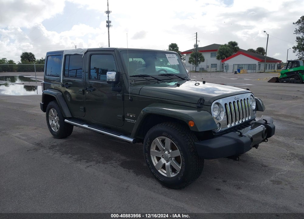 2016 JEEP WRANGLER UNLIMITED SAHARA VIN: 1C4BJWEGXGL154836
