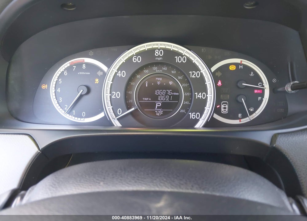 2013 HONDA ACCORD LX VIN: 1HGCR2F36DA145318