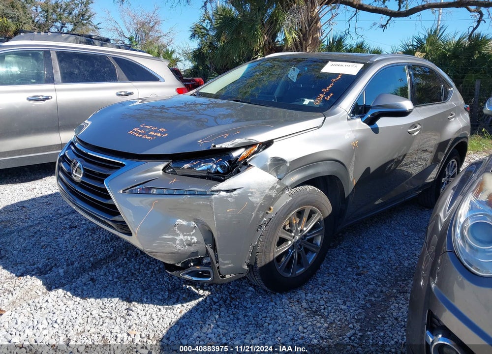 2017 LEXUS NX 200T VIN: JTJYARBZXH2080050