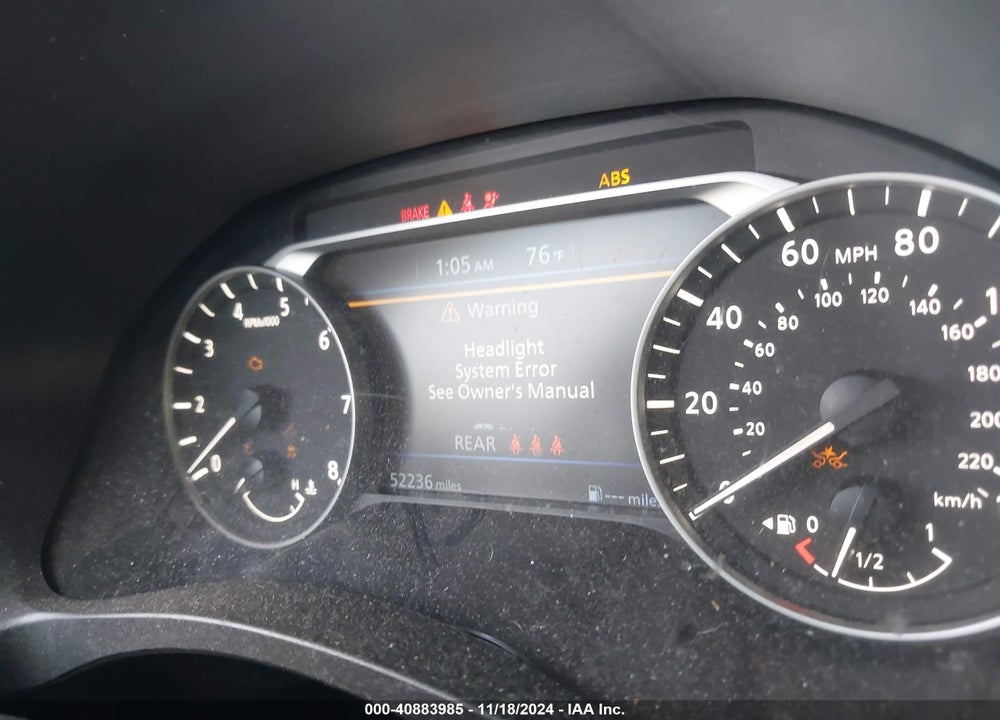 2023 NISSAN ALTIMA SV INTELLIGENT AWD VIN: 1N4BL4DW6PN338009