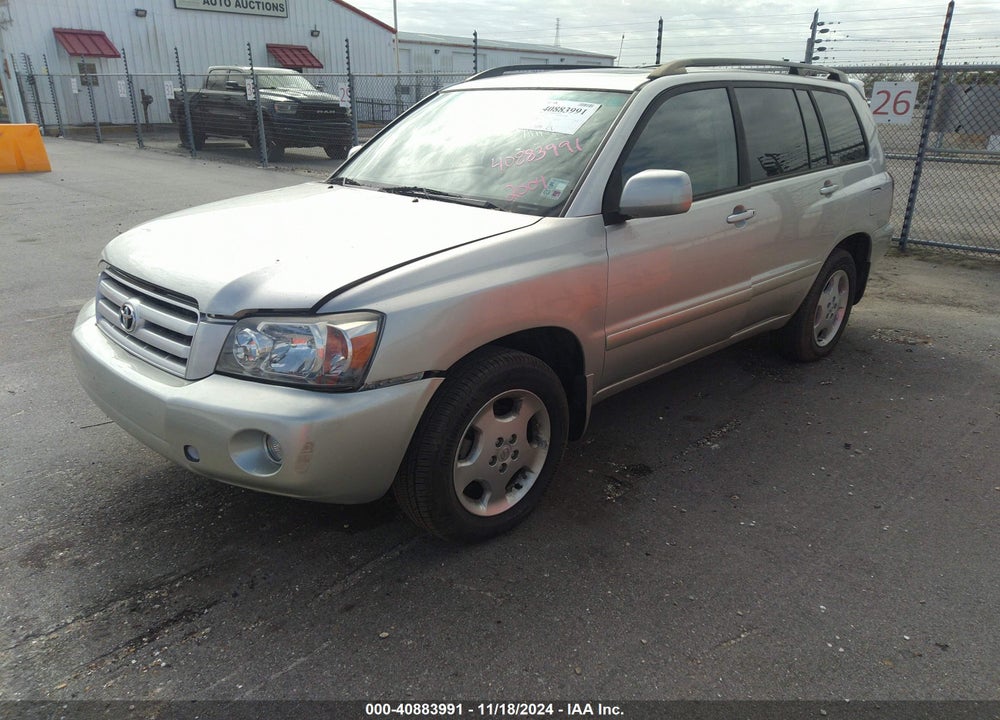 2004 TOYOTA HIGHLANDER LIMITED V6 VIN: JTEEP21A040013742