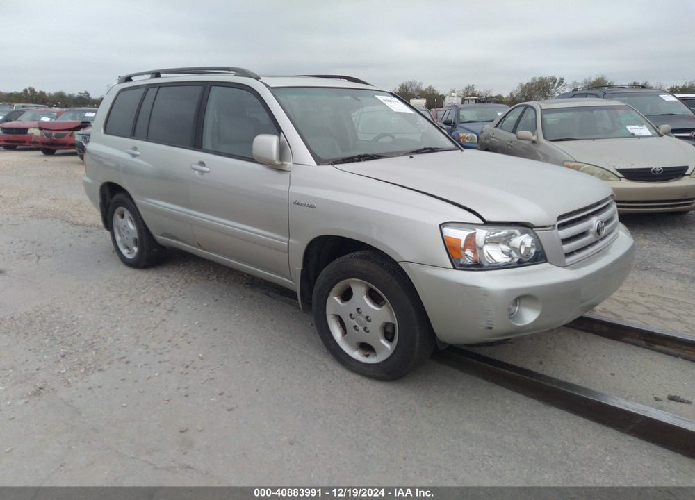 2004 TOYOTA HIGHLANDER LIMITED V6 VIN: JTEEP21A040013742