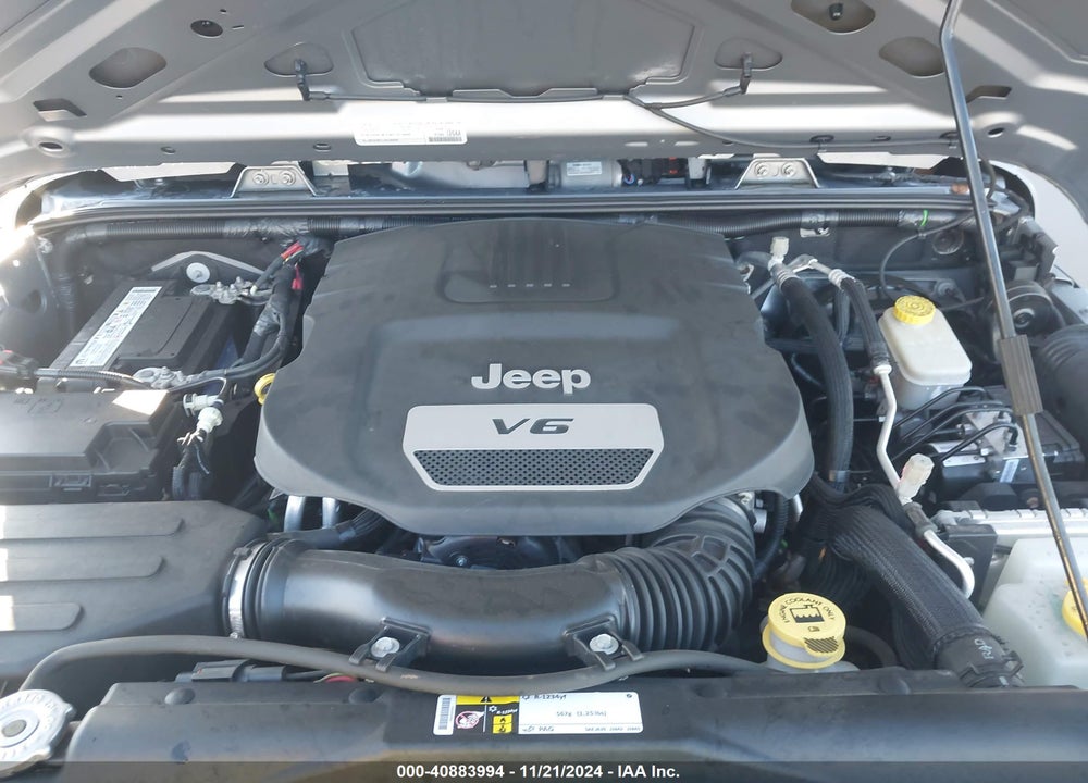 2015 JEEP WRANGLER SPORT VIN: 1C4AJWAG7FL725201