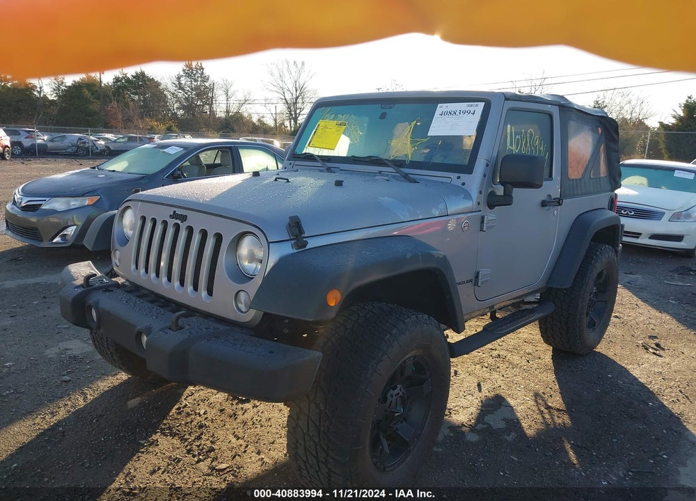 2015 JEEP WRANGLER SPORT VIN: 1C4AJWAG7FL725201
