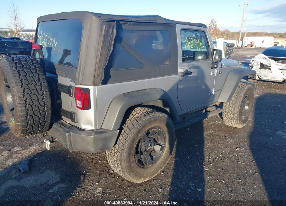 2015 JEEP WRANGLER SPORT VIN: 1C4AJWAG7FL725201