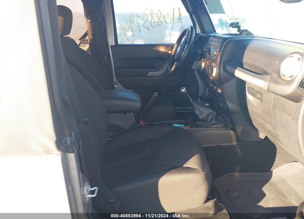 2015 JEEP WRANGLER SPORT VIN: 1C4AJWAG7FL725201