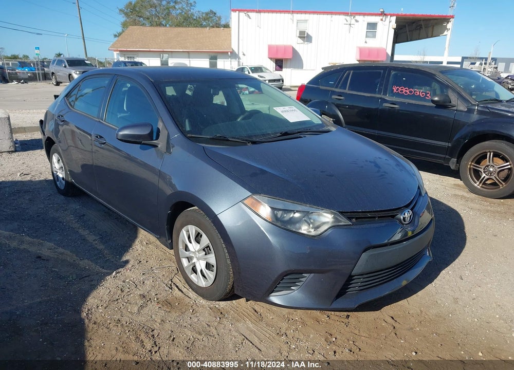 2014 TOYOTA COROLLA L VIN: 2T1BURHE6EC074215