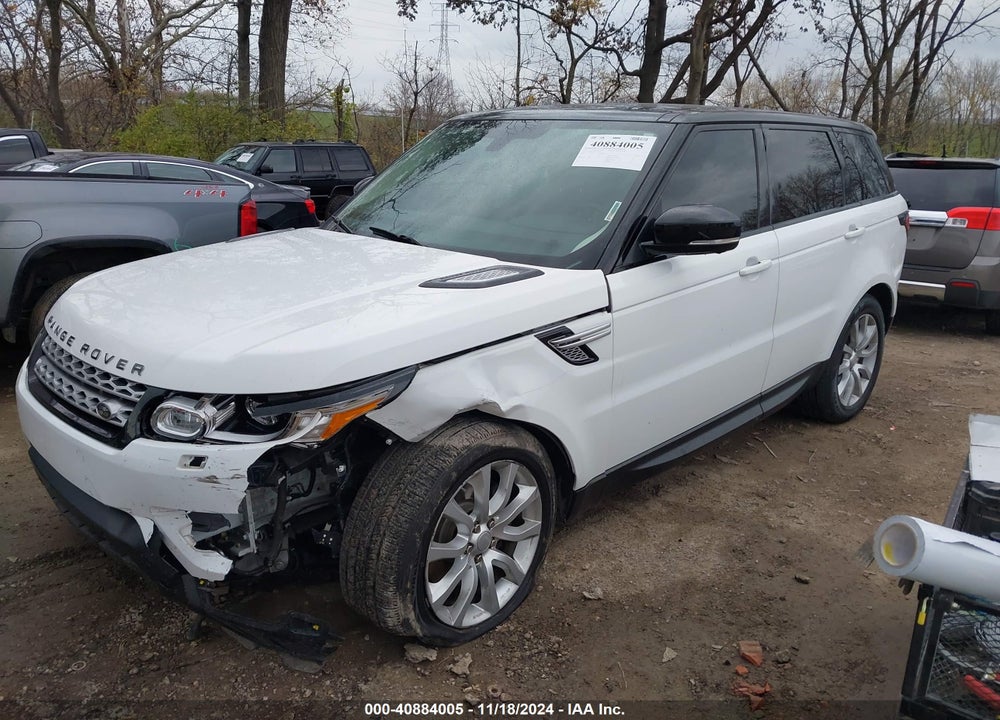 2015 LAND ROVER RANGE ROVER SPORT 3.0L V6 SUPERCHARGED HSE VIN: SALWR2VF9FA628854