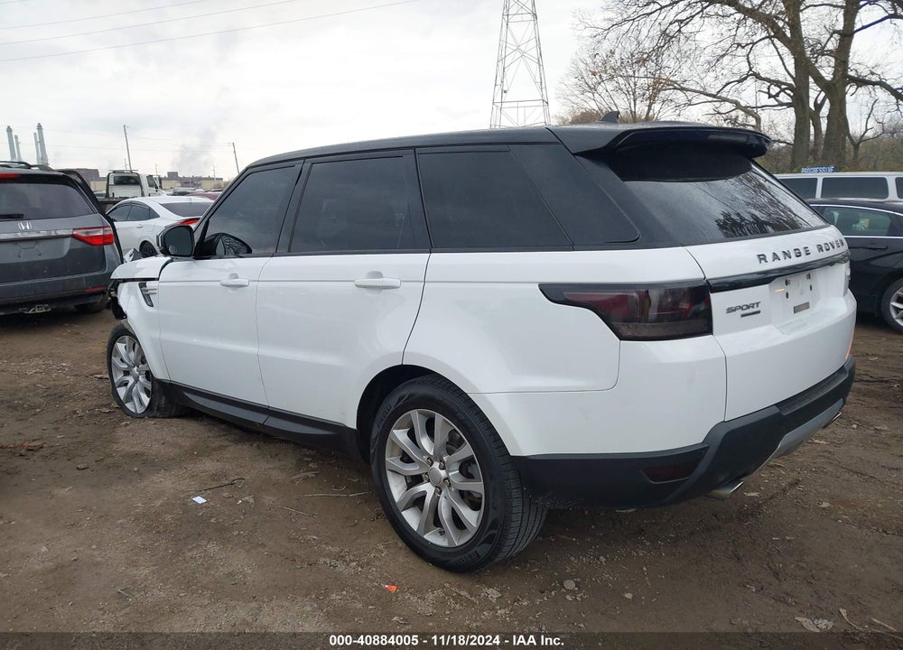 2015 LAND ROVER RANGE ROVER SPORT 3.0L V6 SUPERCHARGED HSE VIN: SALWR2VF9FA628854