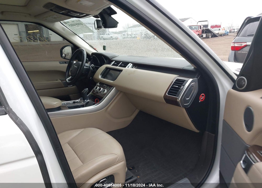 2015 LAND ROVER RANGE ROVER SPORT 3.0L V6 SUPERCHARGED HSE VIN: SALWR2VF9FA628854