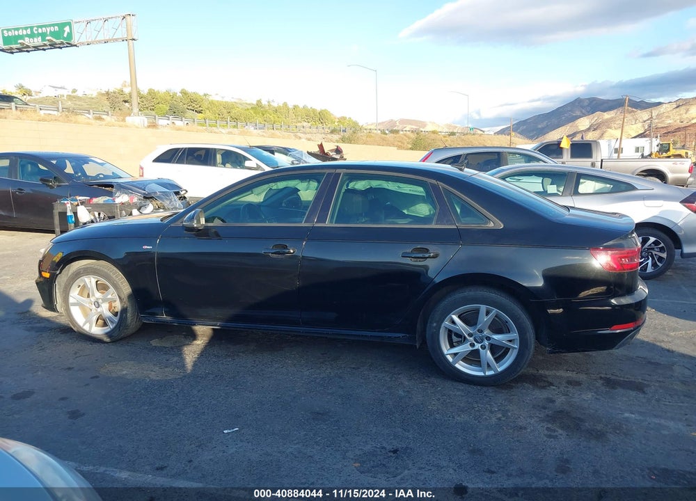 2018 AUDI A4 2.0T TECH ULTRA PREMIUM/2.0T ULTRA PREMIUM VIN: WAUKMAF48JA121848