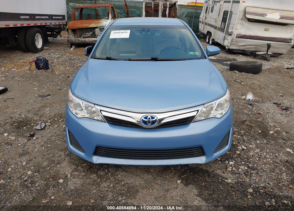 2012 TOYOTA CAMRY HYBRID LE VIN: 4T1BD1FK6CU039664