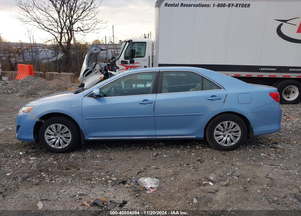 2012 TOYOTA CAMRY HYBRID LE VIN: 4T1BD1FK6CU039664