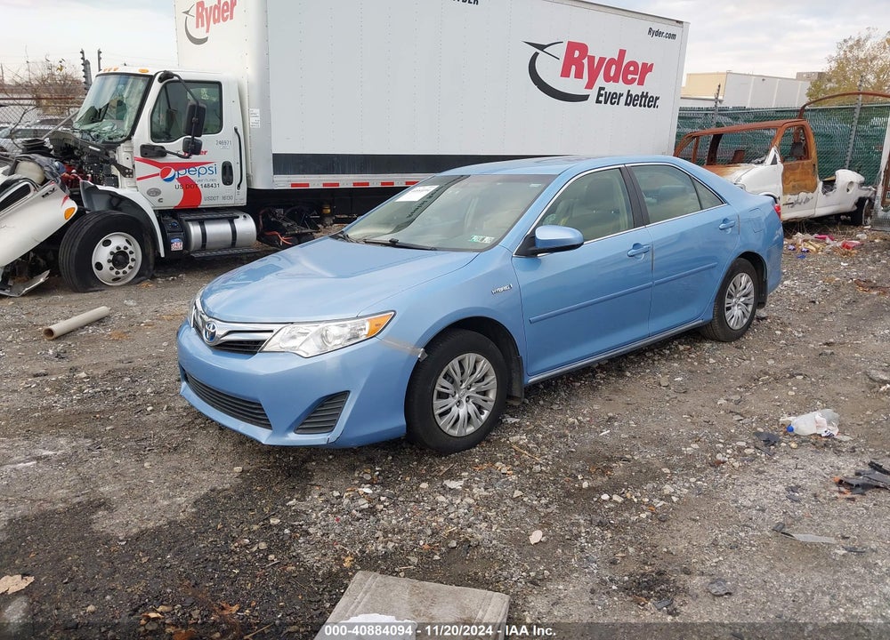 2012 TOYOTA CAMRY HYBRID LE VIN: 4T1BD1FK6CU039664