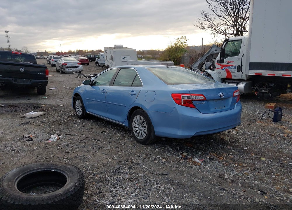 2012 TOYOTA CAMRY HYBRID LE VIN: 4T1BD1FK6CU039664