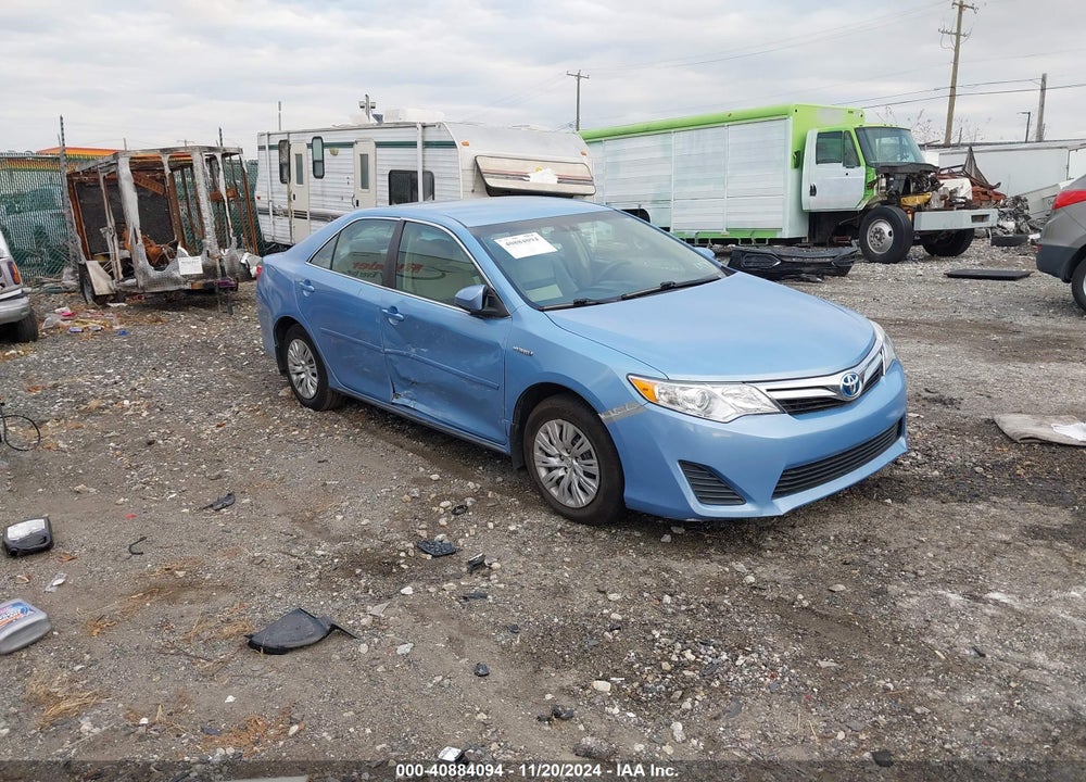 2012 TOYOTA CAMRY HYBRID LE VIN: 4T1BD1FK6CU039664