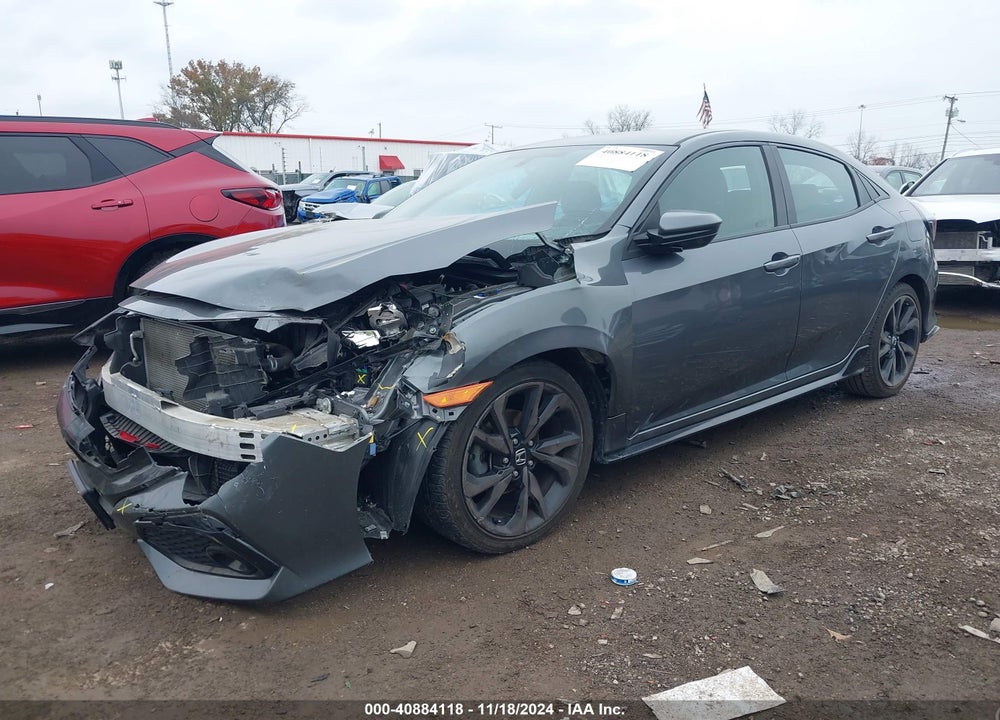 2017 HONDA CIVIC SPORT VIN: SHHFK7H49HU224531