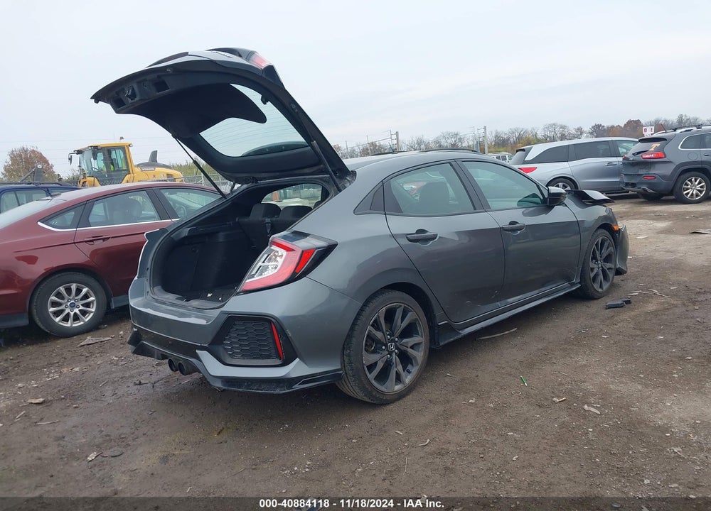 2017 HONDA CIVIC SPORT VIN: SHHFK7H49HU224531