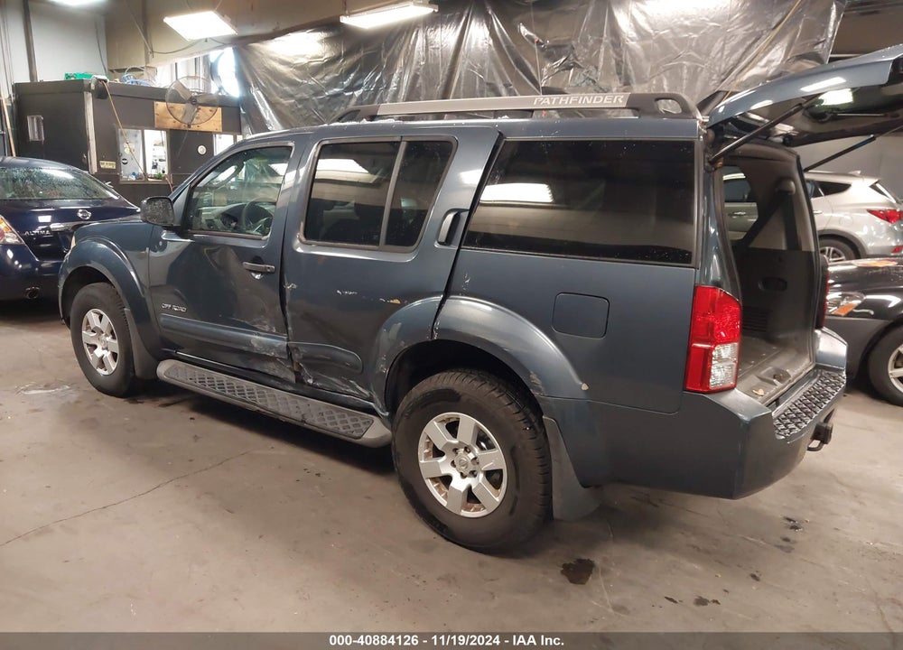 2005 NISSAN PATHFINDER SE OFF ROAD VIN: 5N1AR18W55C717794