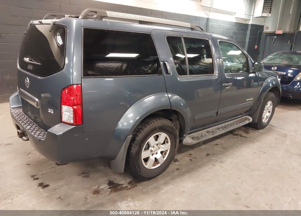 2005 NISSAN PATHFINDER SE OFF ROAD VIN: 5N1AR18W55C717794