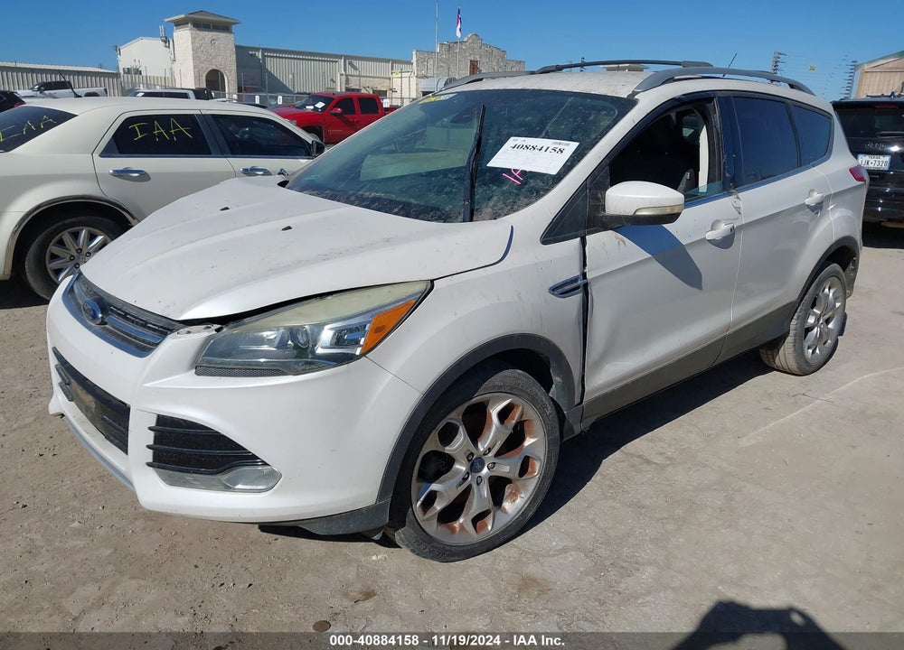2013 FORD ESCAPE TITANIUM VIN: 1FMCU0J98DUD09837