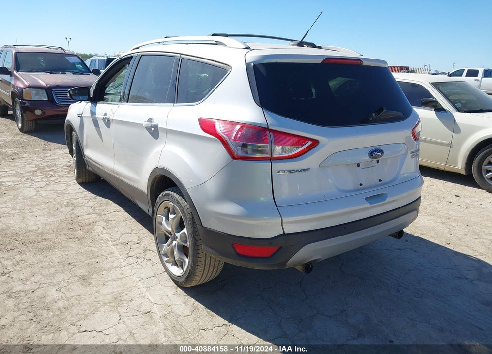 2013 FORD ESCAPE TITANIUM VIN: 1FMCU0J98DUD09837