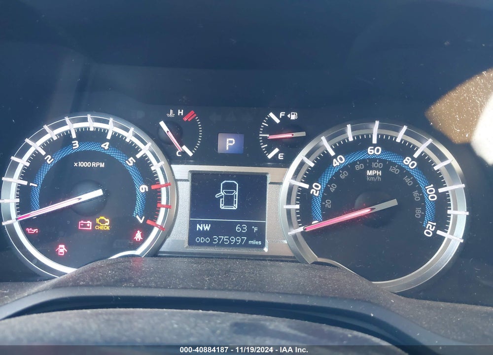 2016 TOYOTA 4RUNNER LIMITED VIN: JTEBU5JR3G5287186