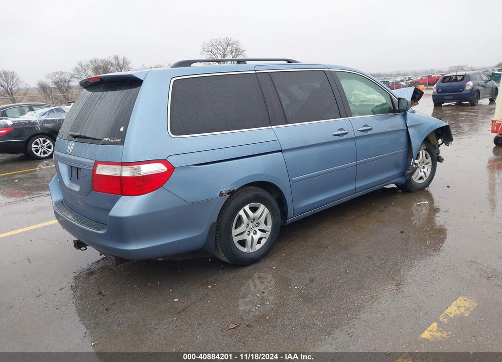 2006 HONDA ODYSSEY EX-L VIN: 5FNRL38746B025902