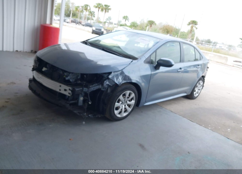 2022 TOYOTA COROLLA LE VIN: JTDEPMAE0NJ218198