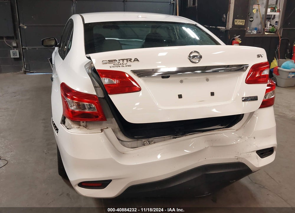2019 NISSAN SENTRA SV VIN: 3N1AB7AP0KY261482