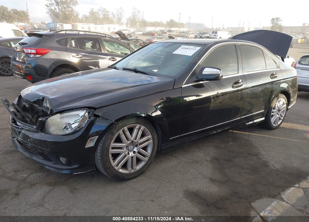 2008 MERCEDES-BENZ C 300 VIN: WDDGF54X38R032309
