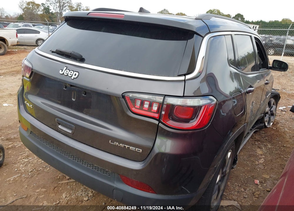 2020 JEEP COMPASS LIMITED 4X4 VIN: 3C4NJDCB9LT196678