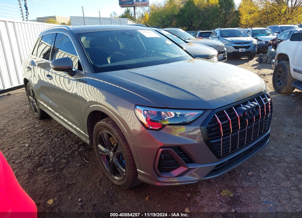 2020 AUDI Q3 PREMIUM 45 TFSI S LINE QUATTRO TIPTRONIC VIN: WA1DECF35L1067806