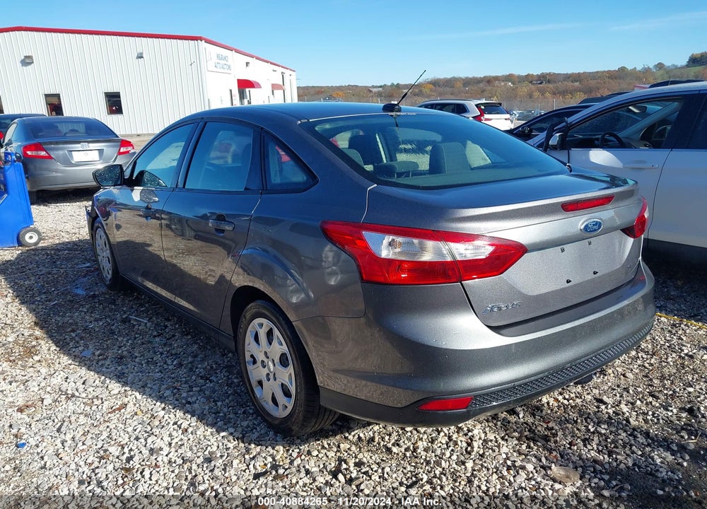 2012 FORD FOCUS SE VIN: 1FAHP3F29CL186445