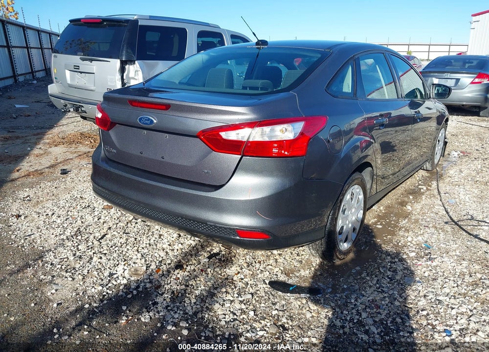 2012 FORD FOCUS SE VIN: 1FAHP3F29CL186445