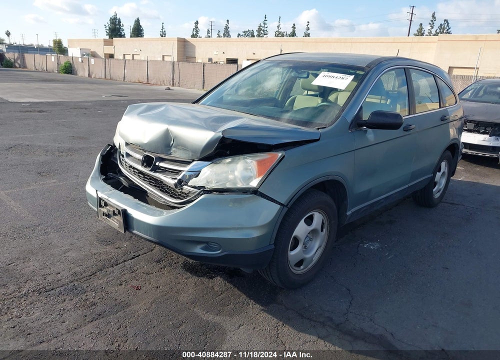 2011 HONDA CR-V LX VIN: 5J6RE3H38BL041223